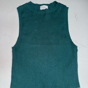 Aritzia Wilfred Sleeveless Ribbed Top